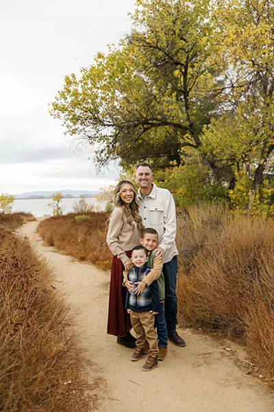 Chiropractor Temecula CA Luke Cohen With Family